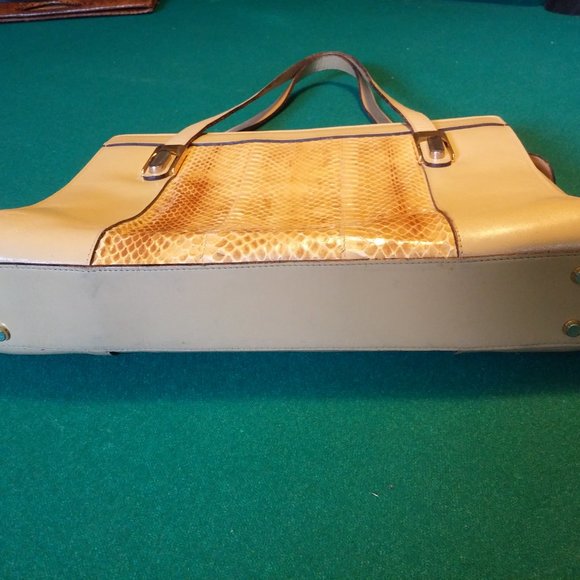 Vintage snake skin made Italy leather purse. - Picture 4 of 6